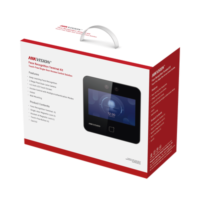 [DSKAS343] Kit Control Acceso Hikvision - Rostro + QR + Electroimán